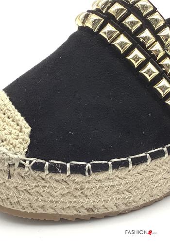 Espadrillas camoscio con borchie - ph 3