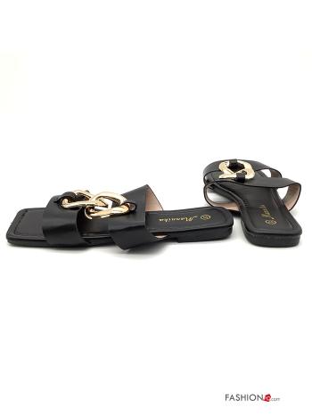 Chaussons  faux cuir - ph 4