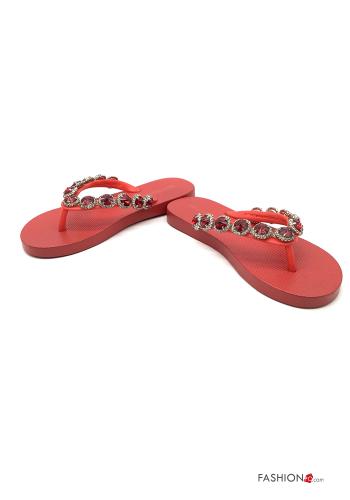 Flip Flop mit Strasssteinen - ph 1