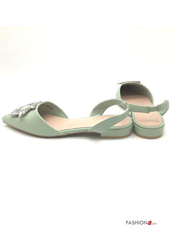Zapatos planos con brillantes - ph 4