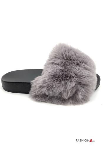 Chaussons  avec fourrure - ph 2