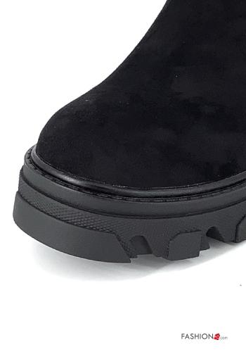 Stivaletti camoscio con zip - ph 2