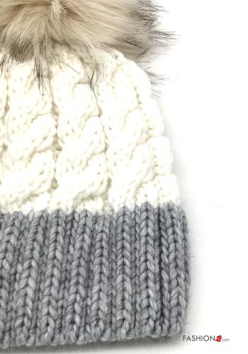 Cappellino in Misto Lana - ph 3