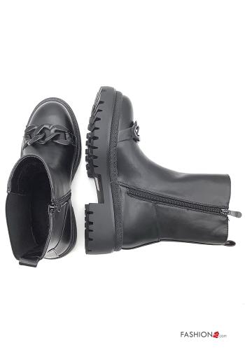 Botines imitación de cuero con cremallera - ph 2