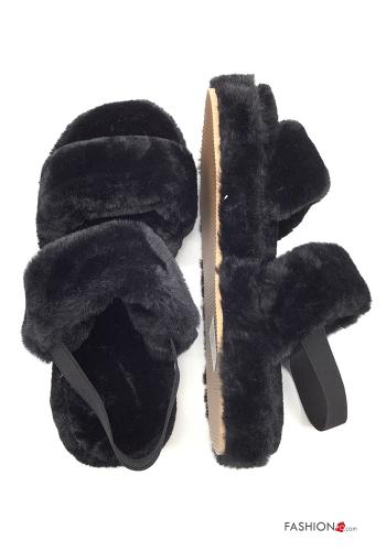 Sandalen mit Fell - ph 2