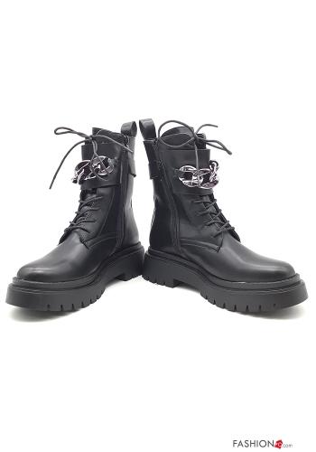 Bottes militaires réglable avec fermeture éclair - ph 1