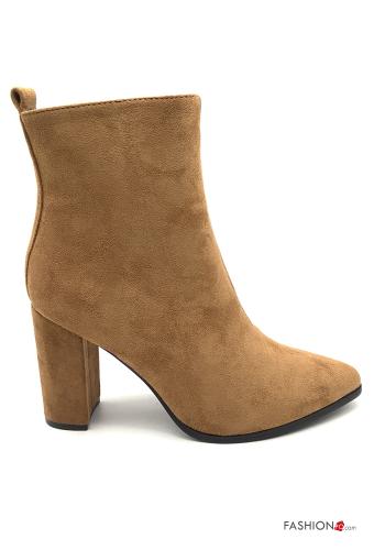Suede Ankle boots with zip - ph 2
