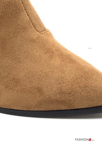 Suede Ankle boots with zip - ph 3
