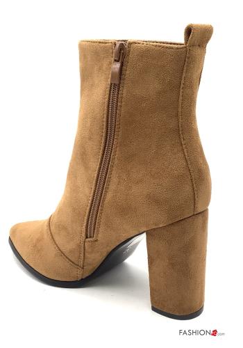 Suede Ankle boots with zip - ph 4