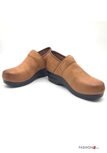 Sapatos rasos imitação de couro - ph 1