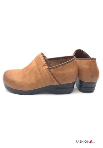Sapatos rasos imitação de couro - ph 4