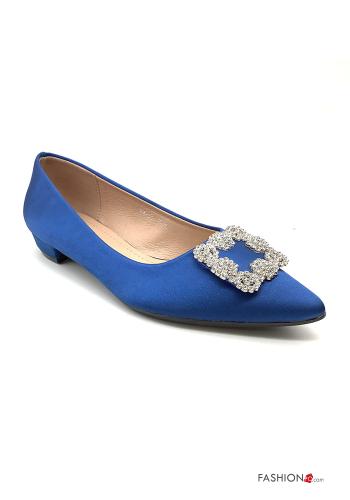 Ballerine raso con strass - ph 1