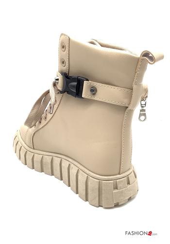 Sapatilhas de cano alto regulável com bolsos - ph 4