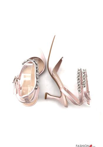 Heeled shoes with rhinestones - ph 2