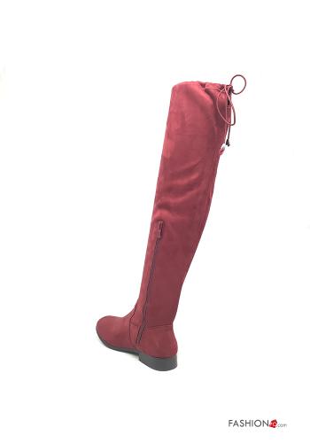 Botas Gamuza con moño con cremallera - ph 3