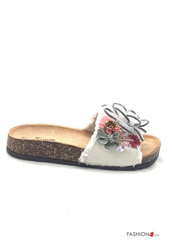 open toe Sandals with rhinestones - ph 2