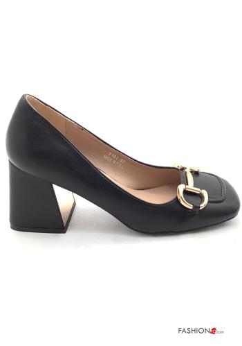 Zapatos de tacón alto imitación de cuero - ph 2