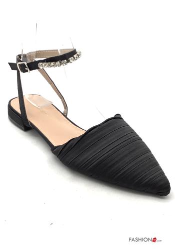 Sandals with rhinestones Ankle strap - ph 1