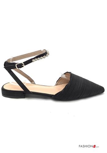 Sandals with rhinestones Ankle strap - ph 2