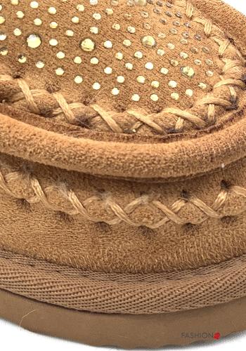 Botines Gamuza con brillantes - ph 4