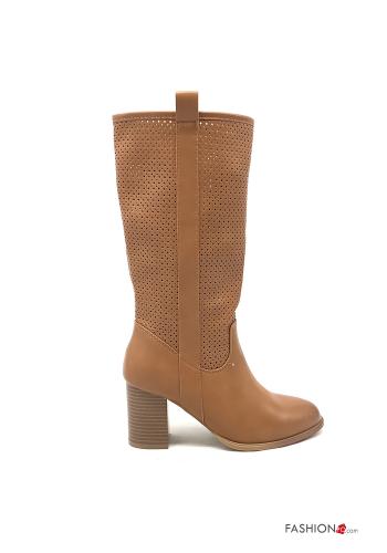 Kunstleder Stiefel mit Reißverschluss - ph 2