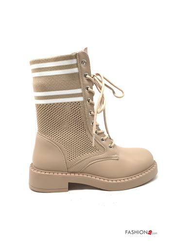 Botas estilo militar imitación de cuero - ph 2