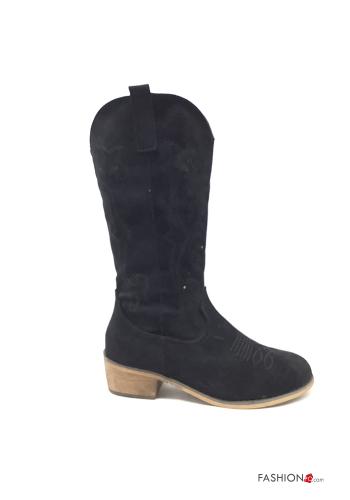 Wildleder Stiefeletten mit Reißverschluss - ph 2