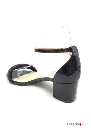 Sandals with rhinestones Ankle strap - ph 3