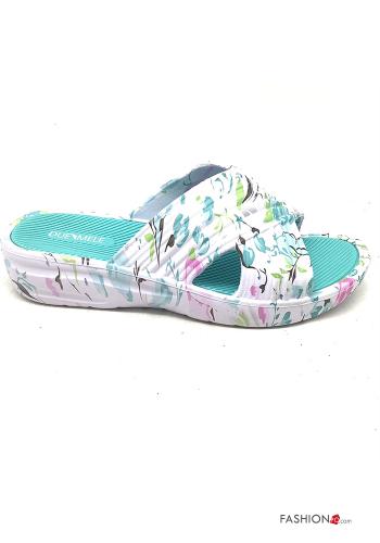 Lot de 36 paires Claquettes à Imprimé Floral - ph 3