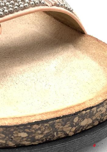 Sandales avec strass - ph 4
