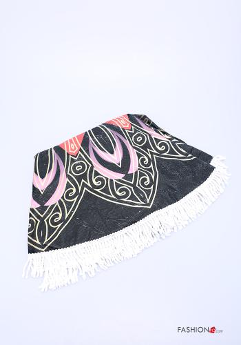 Toalla Diseño impreso con flecos - ph 3