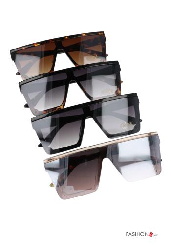 Rechteckige Verlaufsgläser Sonnenbrille - ph 1