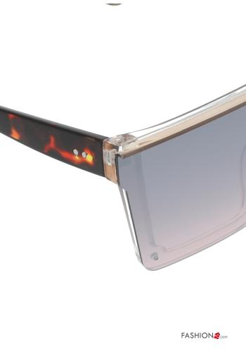Rechteckige Verlaufsgläser Sonnenbrille - ph 6
