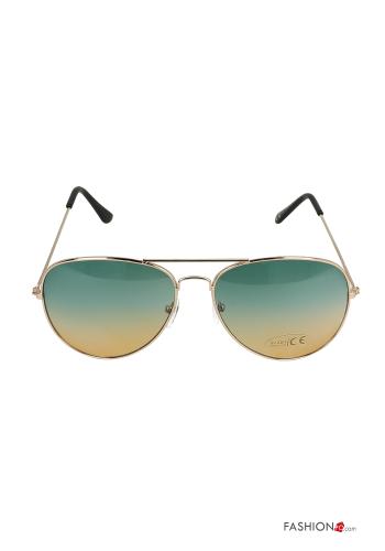 Óculos de sol aviador com lentes degradê - ph 2