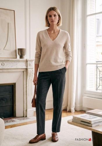 Lässiges Strickpullover