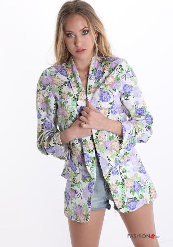 Suit jacket Floral print - ph 1