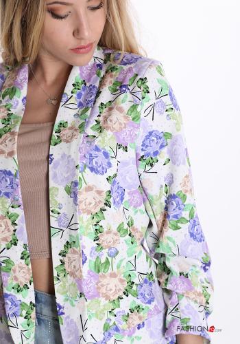 Suit jacket Floral print - ph 4