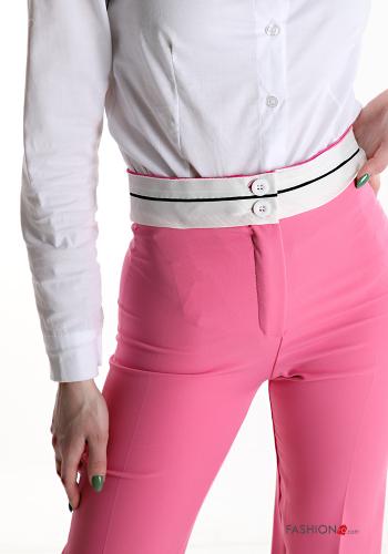 hoher Taille Hose mit Knöpfen - ph 4