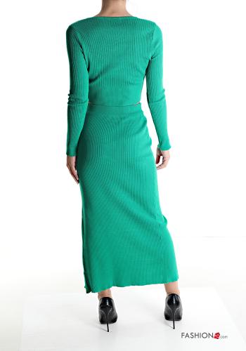 Coordinato maniche lunghe con spacco - ph 2