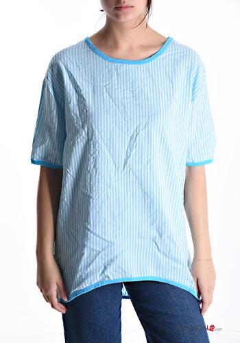 T-shirt in Cotone Fantasia righe - ph 1