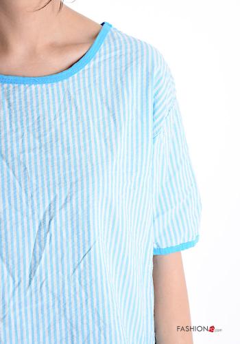 T-shirt in Cotone Fantasia righe - ph 4