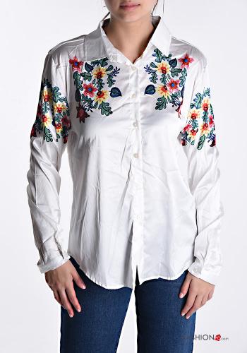 Camicia Fantasia ricamata - ph 1