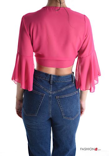 Bolero mit Schleife 3/4 ärmel - ph 2