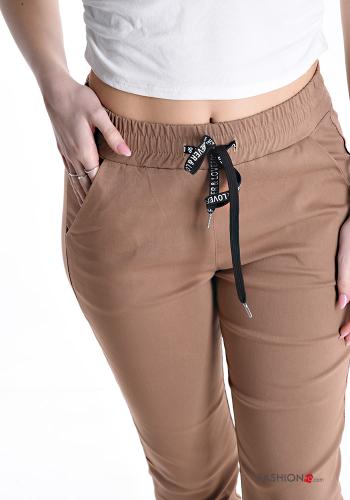 Hose mit Taschen mit gummizug mit Schleife - ph 4