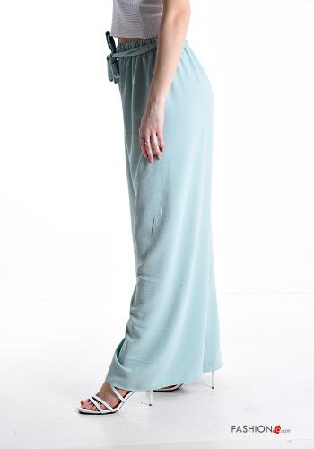 wide leg Hose mit Schleife - ph 3