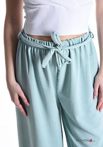 wide leg Hose mit Schleife - ph 4