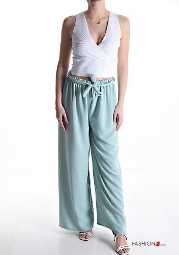 wide leg Hose mit Schleife - ph 5