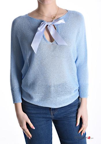 Strickpullover mit Schleife - ph 1