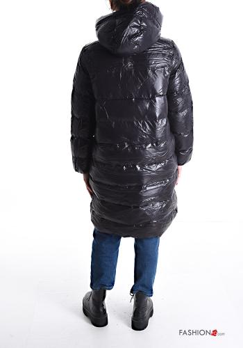 Daunenjacke mit Taschen mit Kapuze mit Reißverschluss - ph 2