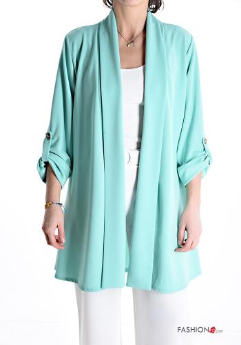 Cardigan con bottoni maniche a tre quarti - ph 1